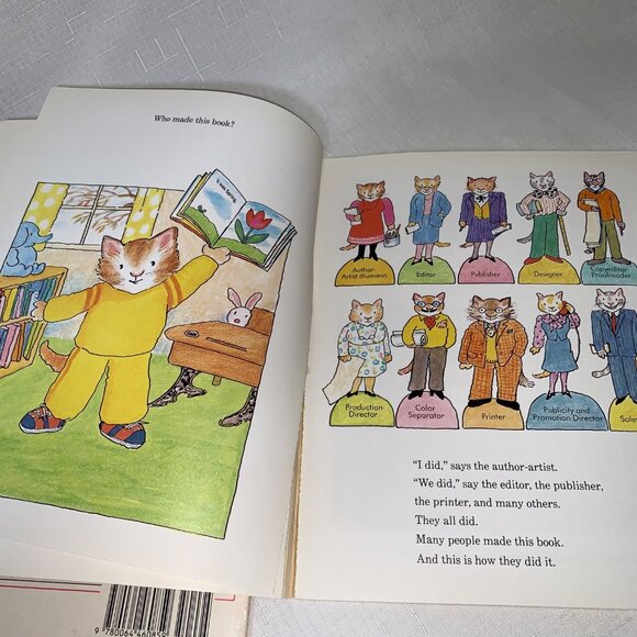 Vtg How A Book Is Made Aliki Reading Rainbow Set Of 4 Paperback Childrens Books - Picture 3 of 5